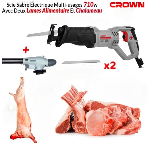T/SCIE SABRE Eelctrique 710W CROWN 