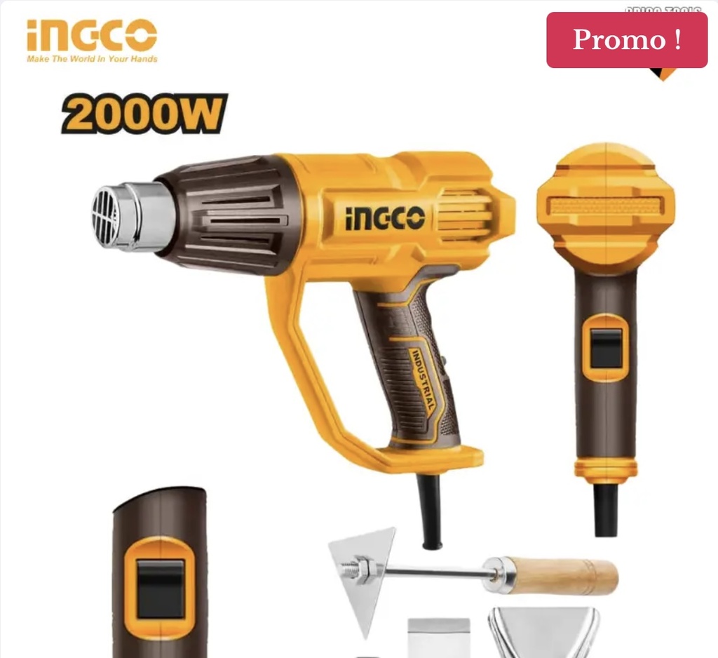 DÉCAPEUR 2000W INGCO HG200078