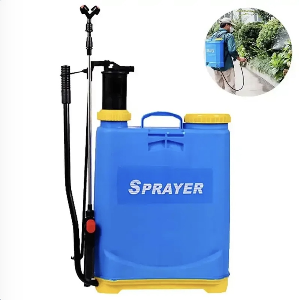 T/PULVÉRISATEUR 2EN1 12V 20L KNAPSACK 2 MODES MANUEL ET ÉLECTRIQUE 