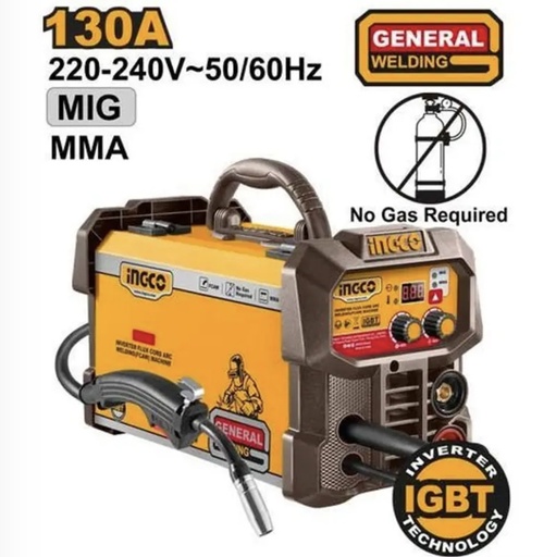 POSTE 130A INGCO 2 IN 1 MMA+MIG C13018
