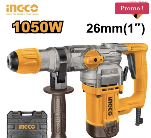 MARTEAU PERFORATEUR INGCO 1050W RH10506